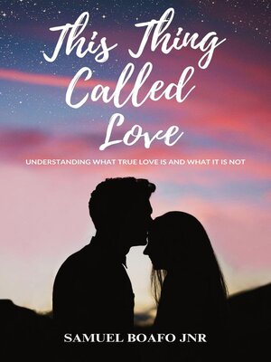 cover image of This Thing Called Love